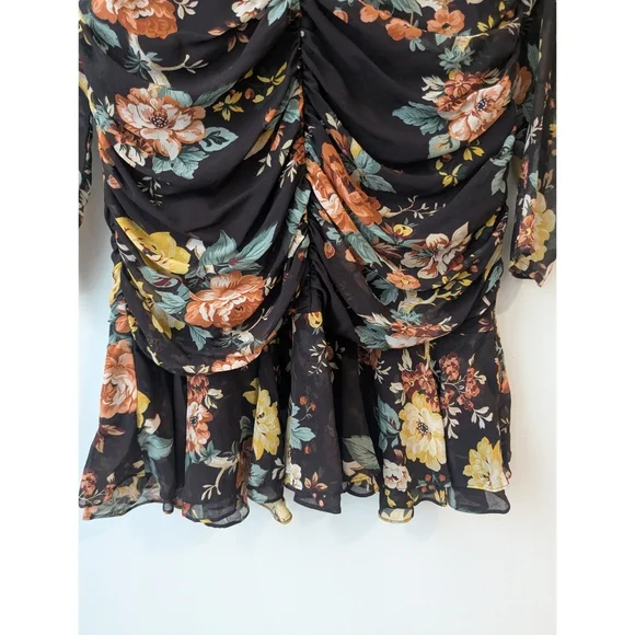 Veronica Beard Hedera Floral Mini Dress - Picture 3 of 8